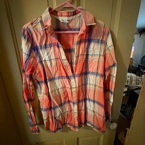 Old Navy Multicolor Plaid Shirt size XL